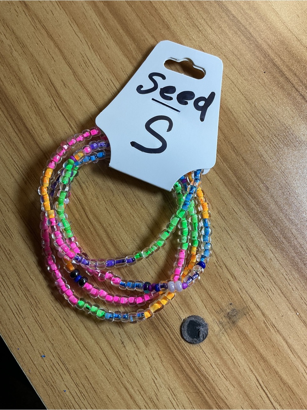 Seed Bead Multicolor Wrap Bracelet - Vibrant Mixed Colors